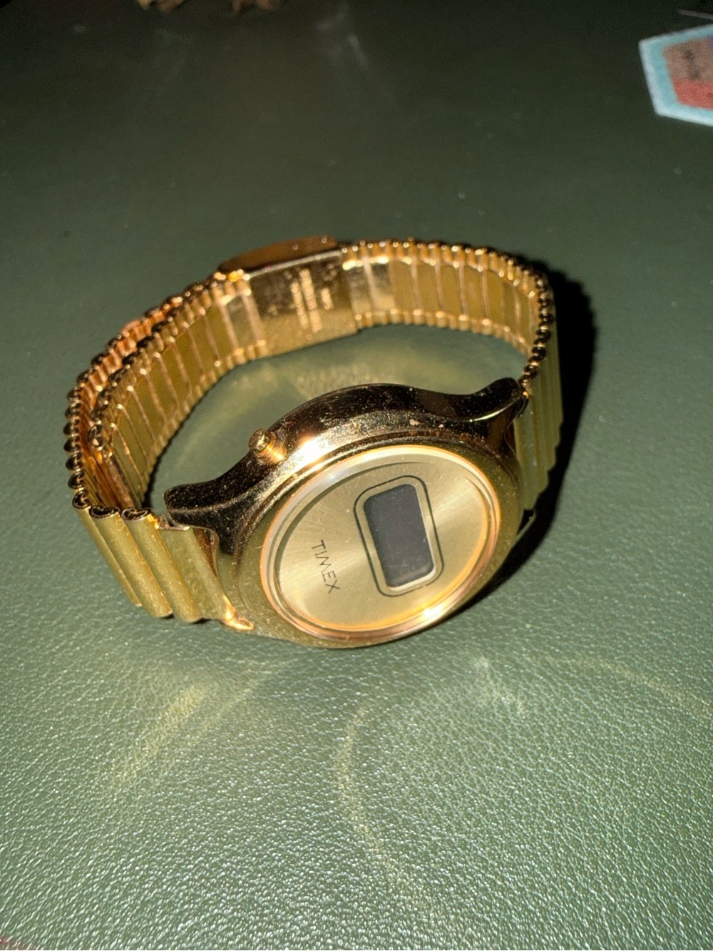 Timex Gold-Tone Digital  Watch